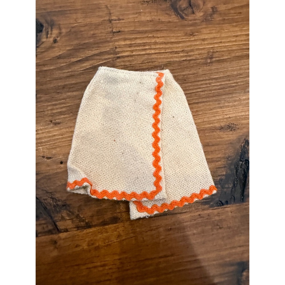 Vintage 1972 Barbie MOD Era Barbie 3482 Peasant Pleasant Skirt Only